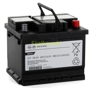 AKUMULATOR 12V. 50AH., 420A - ASTRA-H/ASTRA-J