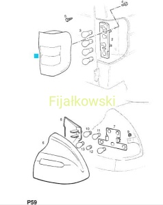LAMPA - LT z pmgl. - CORSA-B Combo