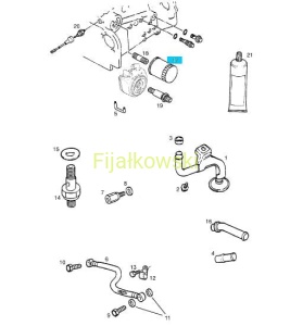 filtr oleju CORSA B TIGRA A