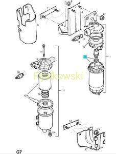 filtr paliwa, diesel    93183042