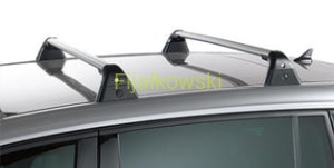 Aluminiowe belki dachowe do wersji bez relingów dachowych ZAFIRA C