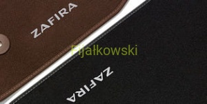Dywaniki welurowe – brązowe Cocoa ZAFIRA C
