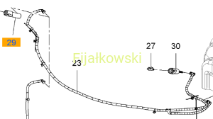 Siłownik pompka spryskiwacza INSIGNIA STRONA PRAWA ORYGINALNA