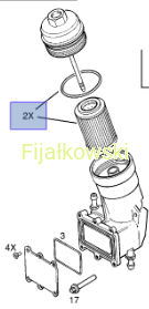 Filtr oleju  - Opel Vectra B