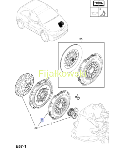 DOCISK SPRZĘGŁA 
