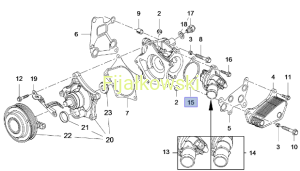 USZCZELKA - ADAM, ASTRA K, CORSA E, INSIGNIA B, KARL, MOKKA, 