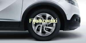 Felga aluminiowa 16" – 4-ramienna podwójna