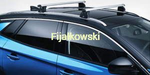 ALUMINIOWE BELKI DACHOWE- GRANDLAND-X (do wersji z relingami)