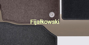 Dywaniki tekstylne – czarne - INSIGNIA-A