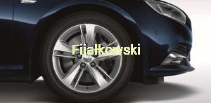 Felga aluminiowa 17" – 5-ramienna podwójna