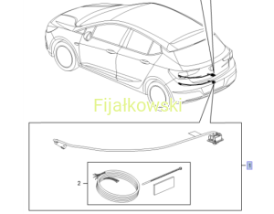 Kamera cofania Astra K Hatchback