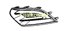 ZAŚLEPKA REFLEKTORA PRZECIWMGIELNEGO - CORSA E