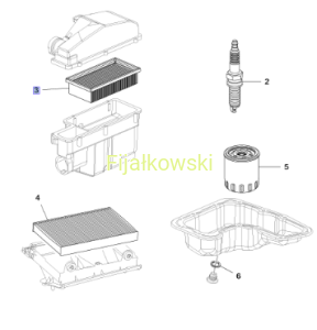 FILTR POWIETRZA - CROSSLAND X