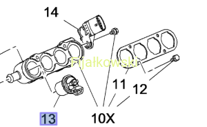 WTRYSKIWACZ LPG - ASTRA J, CORSA D, INSIGINIA, MERIVA B, MOKKA, ZAFIRA C