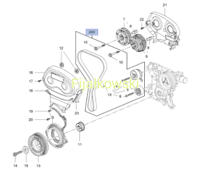 ZESTAW ROZRZĄDU - ASTRA H, ASTRA J, CORSA E, INSIGNIA, MOKKA,SIGNUM, VECTRA C, ZAFIRA B/C