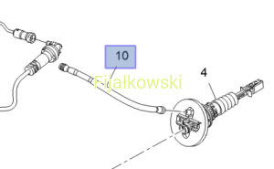 WĄŻ, POMPA WSPOMAG. - ZBIORNIK - ASTRA K, INSIGNIA B