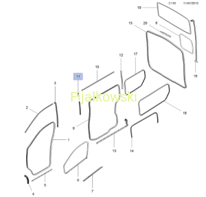 USZCZELKA DRZWI - VIVARO B