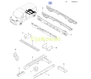 BELKA TYLNA - VIVARO A / B