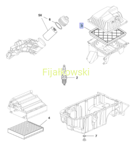 FILTR POWIETRZA - CRUZE, ASTRA J, ZAFIRA C