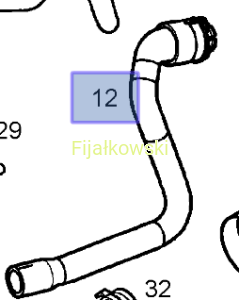 WĄŻ, ZASIL. SILNIK DO NAGRZ. WLOT