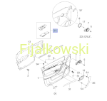 PRZEŁĄCZNIK STEROWANIA SZYB - AVEO