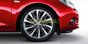 Felga aluminiowa 18" Astra K – 10-ramienna podwójna, dwukolorowa
