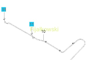 DYSZA  SPRYSKIWACZA PRZEDNIEJ  SZYBY