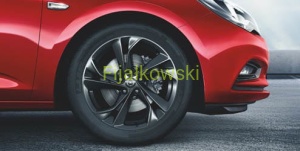 Felga aluminiowa 17" Astra K – 5-podwójnych ramion