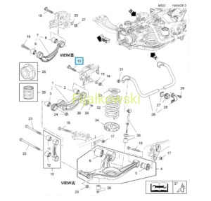 ŚRUBA REG.  M14X110