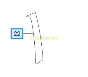 LISTWA OZD. MOKKA
