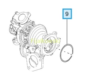 USZCZELKA TURBOSPRĘŻARKI INSIGNIA A