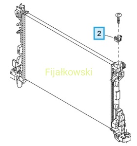 USTALACZ, GÓRNE MOCOWANIE CHŁODNICY - VIVARO-B
