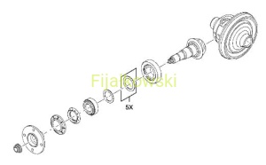 PODKŁADKA,  ZĘBNIK, 2.60MM - 2.96MM