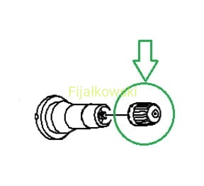 KAPTUREK ZAWORU KOŁA KARL MOKKA INSIGNIA B
