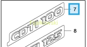 EMBLEMAT 'CDTI 100'