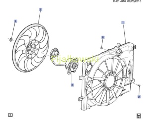 WENTYLATOR AVEO T300