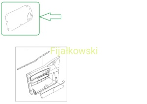 FOLIA DRZWI PRZÓD MATIZ SPARK
