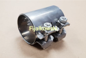 ZACISK,  TYLNY TŁUMIK DŹWIĘKU DO RURY ŚRODKOWEJ  (ŚR.WEW. 55MM)
