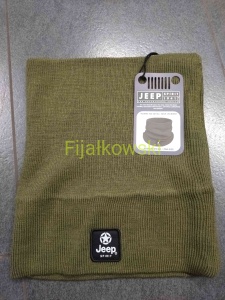 KOMIN NA SZYJĘ JEEP ONE SIZE ZIELONY/CZARNY