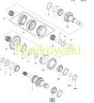ŁOŻYSKO WAŁECZKOWE 25 X 52 X 16.25 - OPEL MOVANO A/B, VIVARO A/B