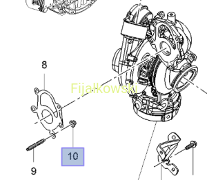 NAKRĘTKA MOCUJĄCA TURBOSPRĘŻARKĘ - MOVANO A, VIVARO A / B