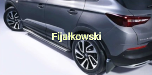 STOPNIE BOCZNE ALUMINIOWE - Opel Grandland X