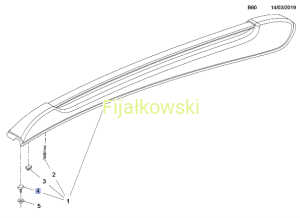 STOJAK  (PRĘT) - MOKKA