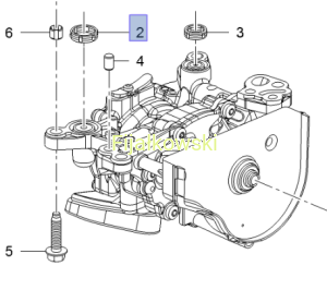 USZCZELNIENIE POMPY OLEJU - TRAX, ASTRA J/K, INSIGNIA, MERIVA B, MOKKA, ZAFIRA C