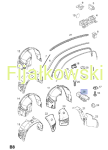 UCHWYT  WSPORNIKA BAGAŻNIKA DACHOWEGO - SIGNUM, VECTRA C