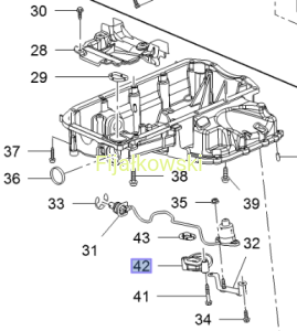 RURKA SSANIA POMPY OLEJU - ANTARA, CASCADA, INSIGNIA A/B, ZAFIRA C