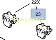 Hak osłony przeciwsłonecznej - Opel Signum, Vectra C