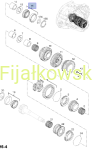 ŁOŻYSKO  WAŁECZKOWE STOŻKOWE 25x62x17.25 - OPEL MOVANO, VIVARO