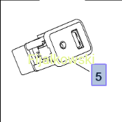 GNIAZDO USB - ADAM, CORSA E